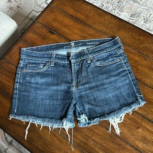 Hand cut denim shorts 🥳🥳